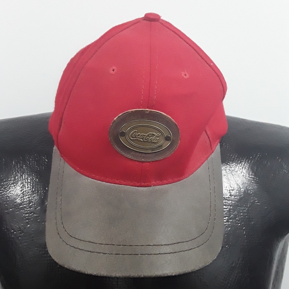 Coca cola safe driver award baseball hat cap one size